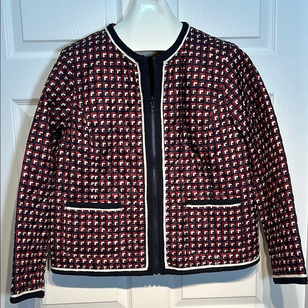 Talbots Reversible Guilted Jacket Size XL